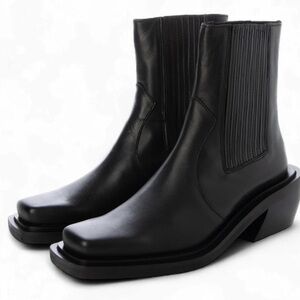 ALOHAS Black Ankle Boots